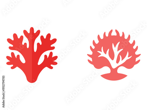 Coral reef icons coralreefs ocean coralreef coral polyps marine life coral formations underwater ecosystem coral structures coral shapes