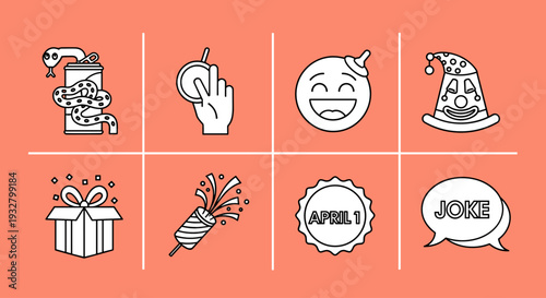 Assorted Party Emoticons and Celebration Icons.