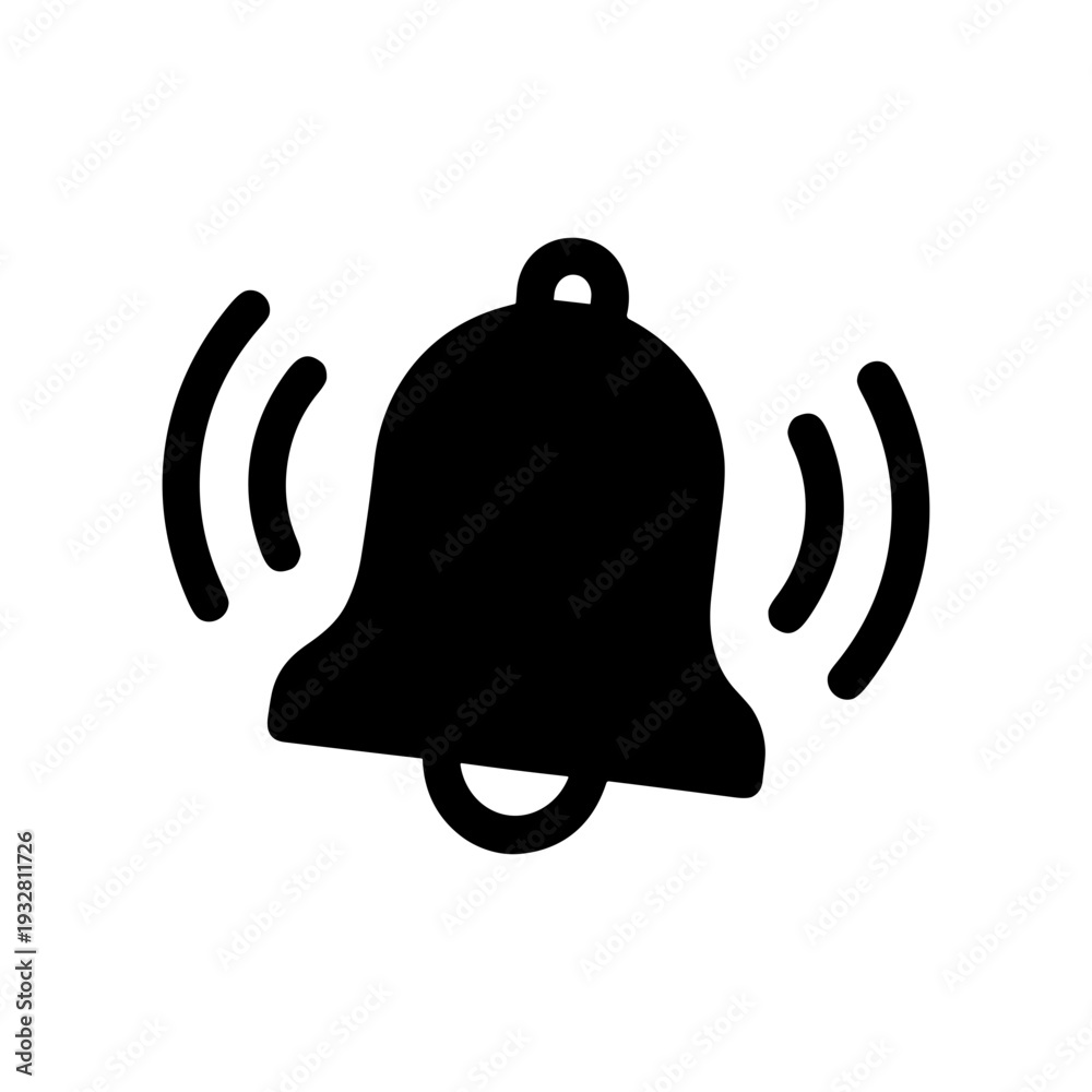 Obraz premium vector bell icon