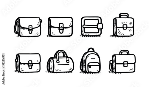 Spooky halloween silhouette icon set. Pumpkins, ghosts, witch, bats, creepy symbols