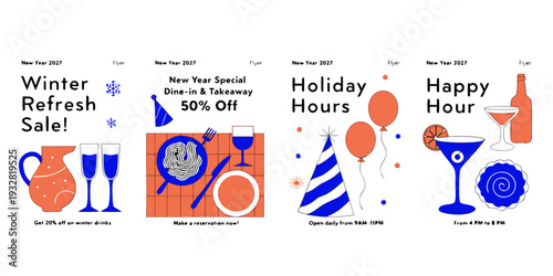 New Year 2027 Promotions – Winter Refresh Deals, Dine‑In Specials, Holiday Hours & Happy Hour Offers