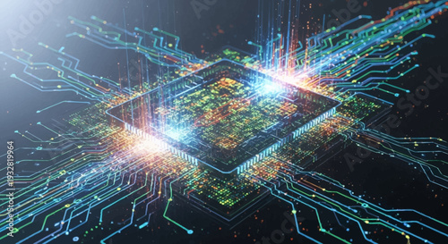 Central Processing Unit Circuit Board Technology.