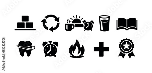 Business, finance outline icon set. Profit, money, economy icons outline collection