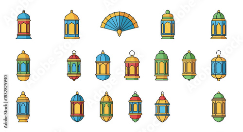 Ramadan Lanterns Collection: Traditional Islamic Decorative Lights