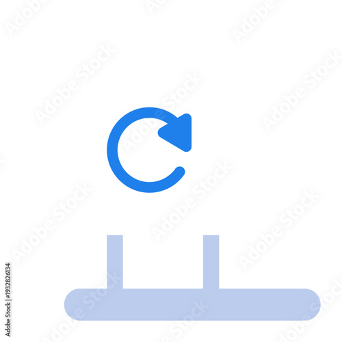 Cloud Sync Icon Dark Mode