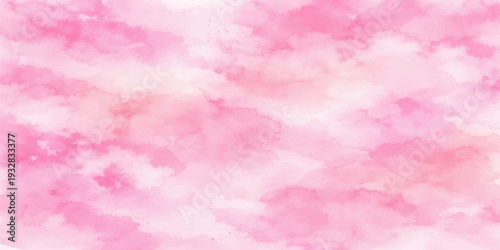 A soft pink abstract background featuring a light pastel cloud texture and vintage grunge paper design with subtle purple paint strokes for a girly artistic wallpaper