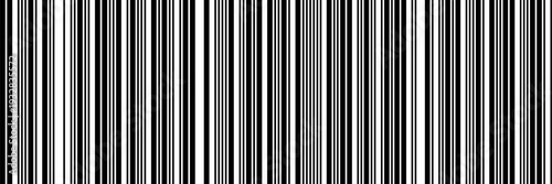 Barcode strip pattern of vertical black and white lines of varying widths vector background