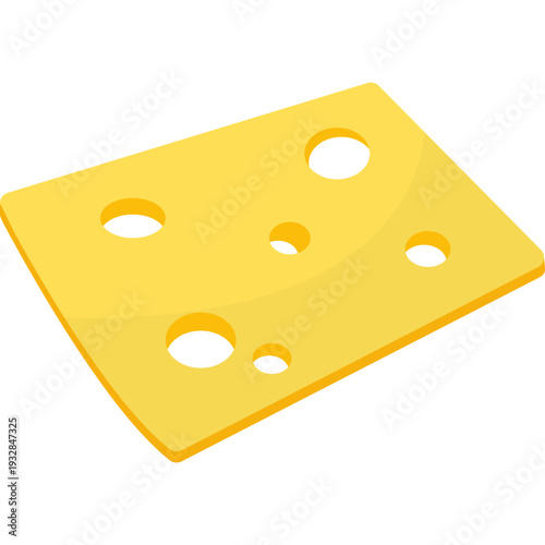 Cheese Slice Vector