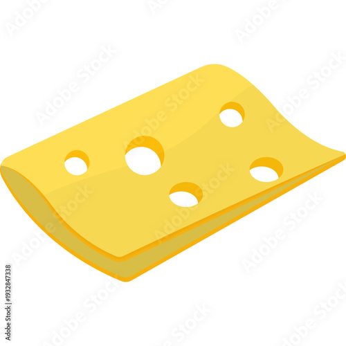 Cheese Slice Vector