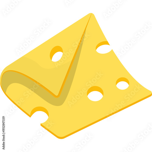 Cheese Slice Vector