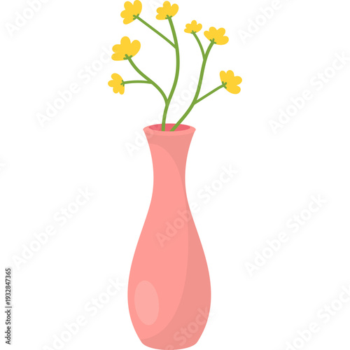 Flower Vase Vector