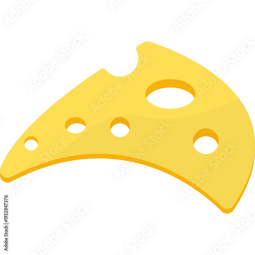 Cheese Slice Vector