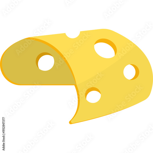 Cheese Slice Vector