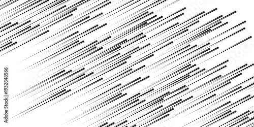 Set of halftone dots gradient pattern texture isolated on white background. Straight dotted spots using halftone circle dot raster texture. Vector blot half tone collection.