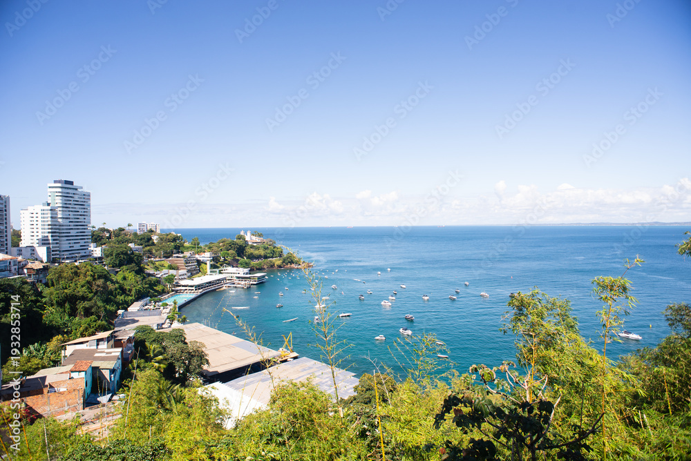 Fototapeta premium Urban and Maritime Panorama of Barra