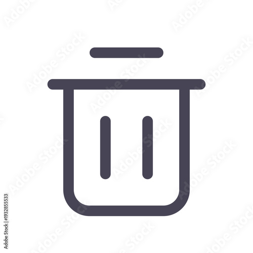 Trash Bin Delete Remove UI Icon