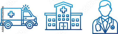 Ambulance Hospital Doctor