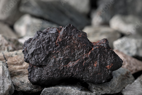 Cuadro en lienzo Manganese (Mn) ore