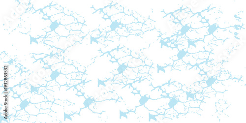 Abstract blue textured background with stars and vintage marble pattern