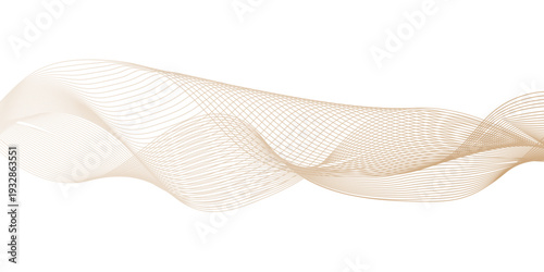 Cotton swabs isolated on a white background with blue wavy line pattern design