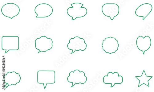 Speech Bubble Icon Vector – Chat, Message, and Communication Illustration for Design and Media