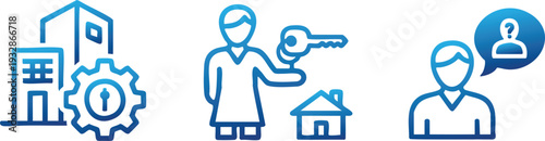 Business Planning Strategy and Checklist Line Icon