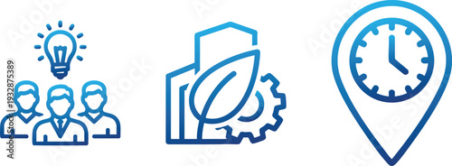 Business Agreement and Partnership Icons