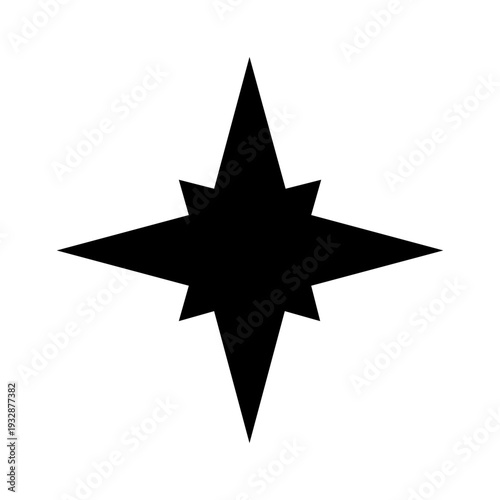 Compass World directions North South East West map geography icon