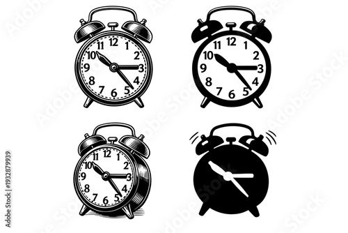 Vintage alarm clocks: classic designs and iconic shapes