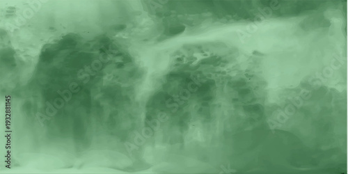 Green and yellow smoke clouds, atmospheric background, design texture
