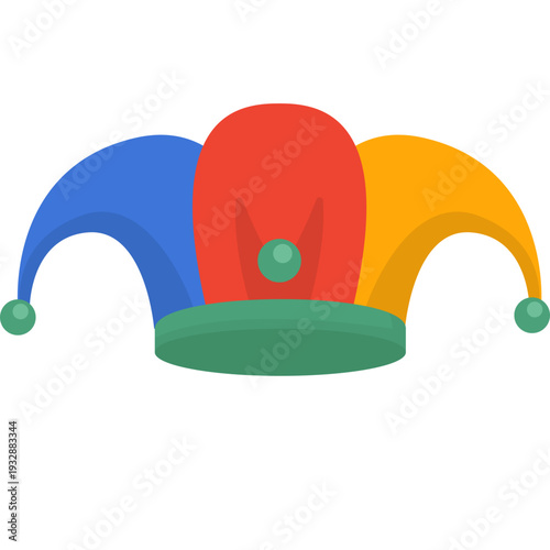 Clown Hat Vector