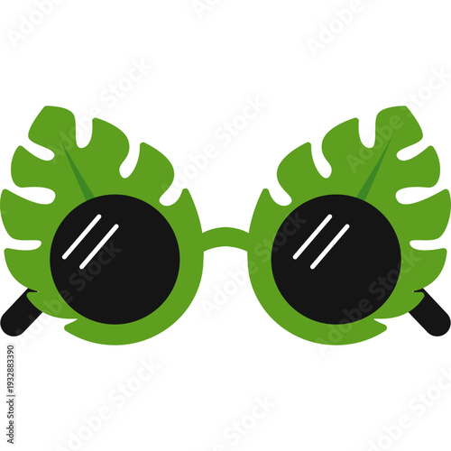 Summer Eyeglass Vector