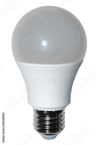 Light bulb on a white background, isolate, clipping path