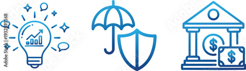 Environment Protection and Eco Balance Icons