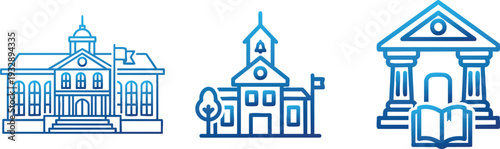 Historic Building and Landmark Icons