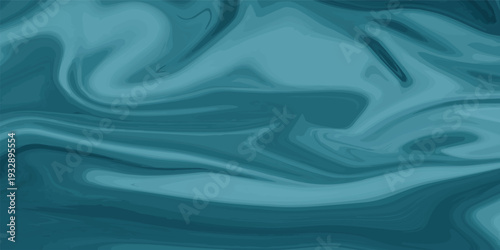 Dynamic Blue Paint Swirls and Dripping Abstract Background. Deep and Vibrant Liquid Mixing Animation Loop