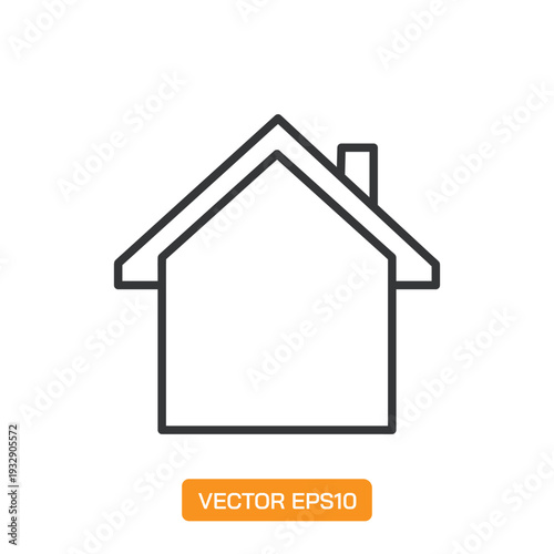 Home line icons- Mini collection and editable stroke series icon