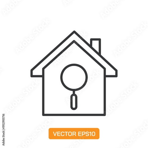 Home line icons- Mini collection and editable stroke series icon