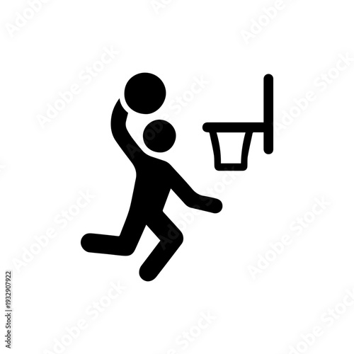 Basketball Dunk Action