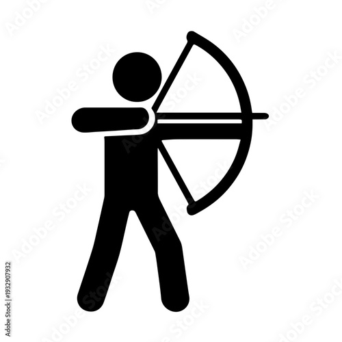Archery Draw Aim.
