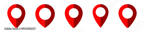 Pin Point Location and GPS Symbol icon variations in solid style for navigation and mapping on transparent background.