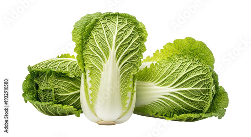 Wallpaper Mural Fresh green bok choy or chinese cabbage isolated on transparent background Torontodigital.ca