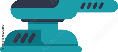 Orbital sander icon representing woodworking, diy, and construction tools