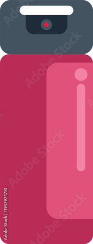 Red pepper spray canister providing self defense and personal protection