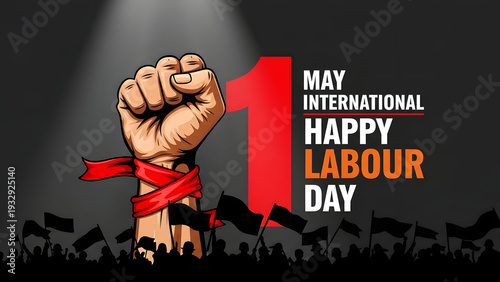 Happy international labour day celebrations honoring workers worldwide on may 1st