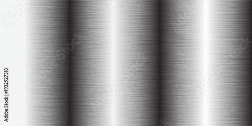 Brushed metal black texture background  shiny lustrous dark gray metallic pattern background  vector illustration.