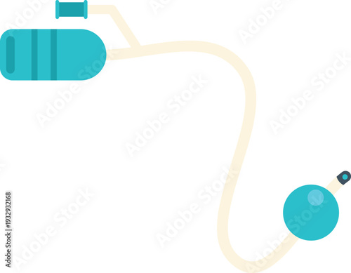 Catheter tube with balloon for urological procedures and medical treatment