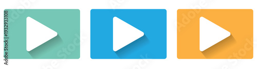 youtube icon illustration. YouTube logo collection in color and outline style on transparent background. Social media icons illustration youtube. 