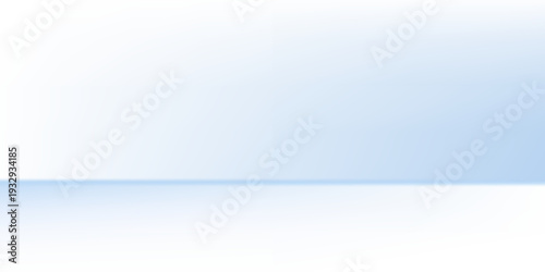 Blue studio room. Limbo light background. Abstract 3d backdrop for product presentation. Minimal wall scene abstract