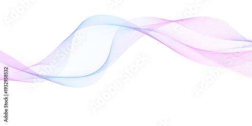 blue purple wave curve lines banner background .Digital frequency track equalizer. Stylized line art background. modern soft luxury texture with smooth and clean vector subtle background illustration